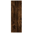 vidaXL füstös tölgy színű tárolószekrény 60 x 29,5 x 90 cm