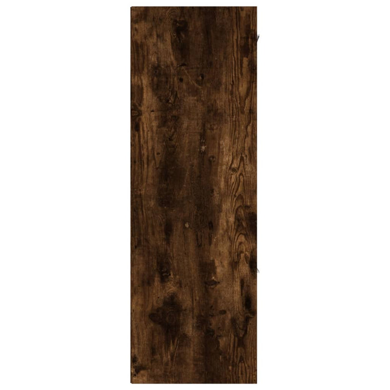 vidaXL füstös tölgy színű tárolószekrény 60 x 29,5 x 90 cm