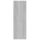 vidaXL szürke sonoma színű tárolószekrény 60 x 29,5 x 90 cm