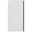 vidaXL “Lyon” barna tölgy színű szerelt fa függőszekrény