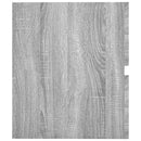 vidaXL szürke sonoma színű szerelt fa éjjeliszekrény 41x38,5x45 cm