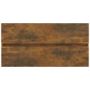 vidaXL füstös tölgy színű szerelt fa mosdószekrény 90 x 38,5 x 45 cm