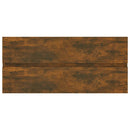 vidaXL füstös tölgy színű szerelt fa mosdószekrény 100 x 38,5 x 45 cm