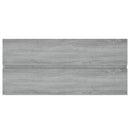 vidaXL szürke sonoma színű szerelt fa éjjeliszekrény 100x38,5x45 cm