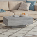 vidaXL szürke sonoma színű szerelt fa dohányzóasztal 85 x 55 x 31 cm