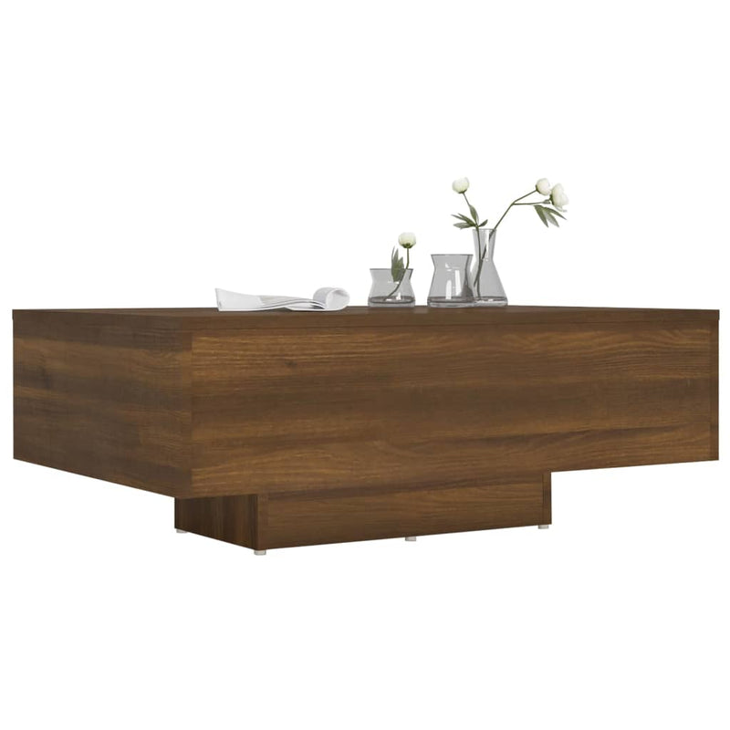 vidaXL barna tölgy színű szerelt fa dohányzóasztal 85 x 55 x 31 cm