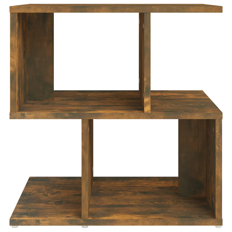 vidaXL füstös tölgy színű szerelt fa éjjeliszekrény 50 x 30 x 51,5 cm