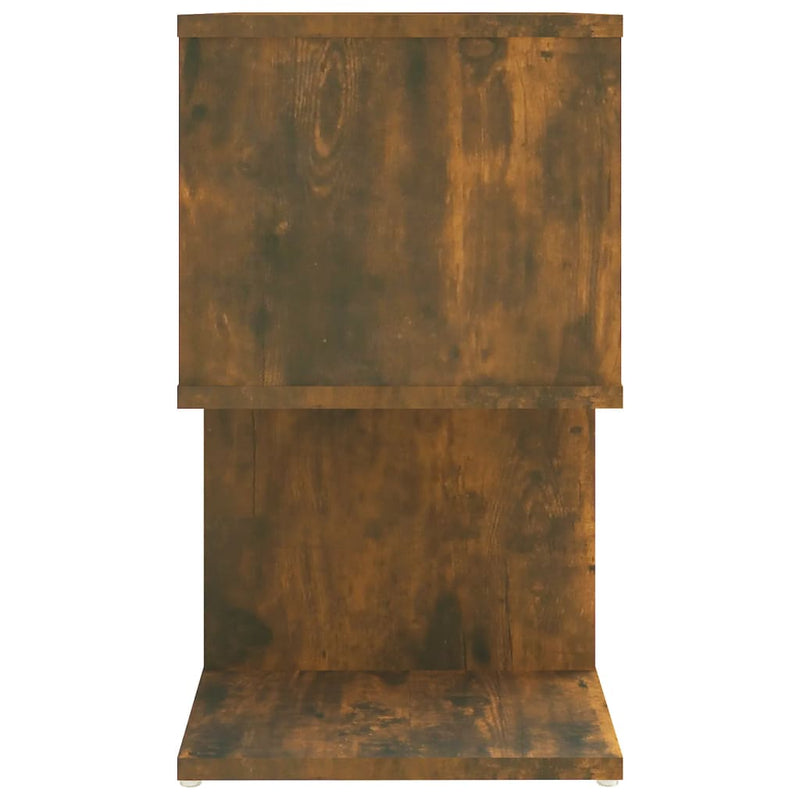 vidaXL füstös tölgy színű szerelt fa éjjeliszekrény 50 x 30 x 51,5 cm