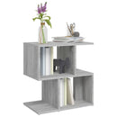 vidaXL 2 db szürke sonoma színű fa éjjeliszekrény 50 x 30 x 51,5 cm