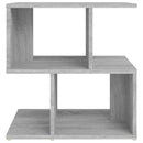 vidaXL 2 db szürke sonoma színű fa éjjeliszekrény 50 x 30 x 51,5 cm