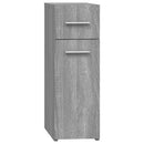 vidaXL szürke sonoma színű szerelt fa patikaszekrény 20x45,5x60 cm