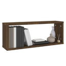 vidaXL 6 db barna tölgy színű szerelt fa fali kockapolc 60x15x23 cm