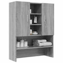 vidaXL szürke sonoma színű mosógépszekrény 70,5 x 25,5 x 90 cm