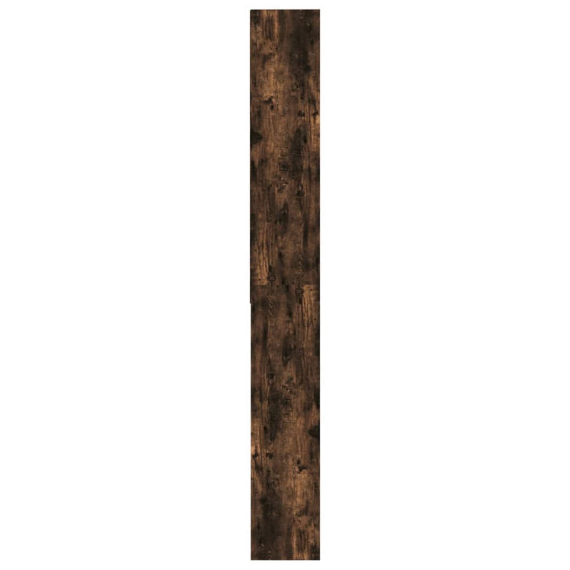 vidaXL füstös tölgyszínű mosógépszekrény 64 x 24 x 190 cm
