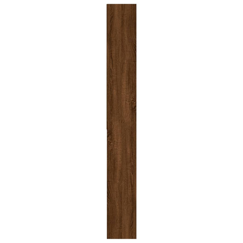 vidaXL barna tölgyszínű mosógépszekrény 64 x 24 x 190 cm