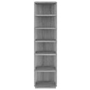vidaXL szürke sonoma színű szerelt fa cipőtartó 27,5 x 27 x 102 cm