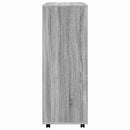 vidaXL szürke sonoma színű szerelt fa ruhásszekrény 80 x 40 x 110 cm