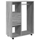 vidaXL szürke sonoma színű szerelt fa ruhásszekrény 80 x 40 x 110 cm