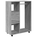 vidaXL szürke sonoma színű szerelt fa ruhásszekrény 80 x 40 x 110 cm