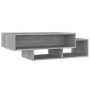 vidaXL szürke sonoma színű szerelt fa dohányzóasztal 105x55x32 cm
