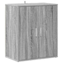 vidaXL szürke sonoma színű szerelt fa cipősszekrény 60 x 35 x 70 cm