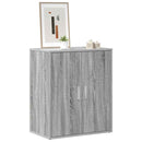 vidaXL szürke sonoma színű szerelt fa cipősszekrény 60 x 35 x 70 cm
