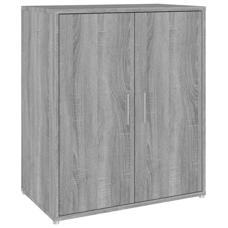 vidaXL szürke sonoma színű szerelt fa cipősszekrény 60 x 35 x 70 cm