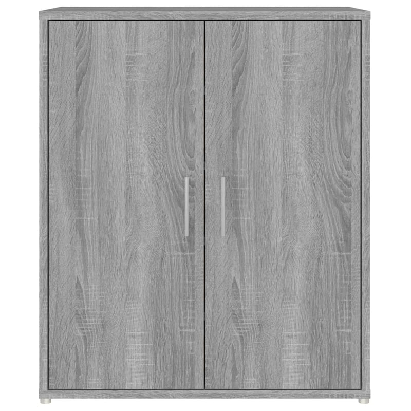 vidaXL szürke sonoma színű szerelt fa cipősszekrény 60 x 35 x 70 cm