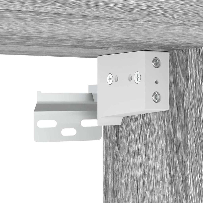 vidaXL szürke sonoma színű szerelt fa cipősszekrény 60 x 35 x 70 cm