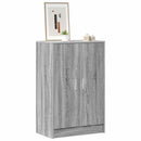 vidaXL szürke sonoma színű szerelt fa cipősszekrény 60 x 35 x 92 cm