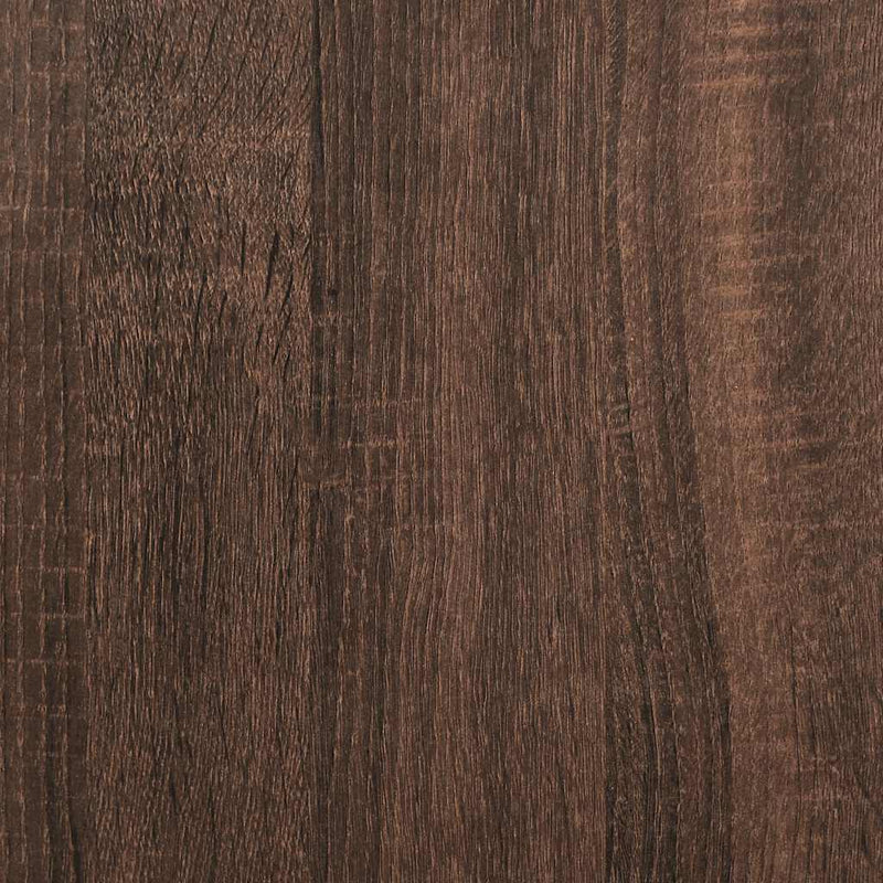 vidaXL barna tölgyszínű szerelt fa cipősszekrény 60 x 35 x 92 cm