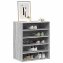 vidaXL füstös tölgy színű szerelt fa cipősszekrény 60 x 35 x 70 cm