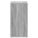 vidaXL füstös tölgy színű szerelt fa cipősszekrény 60 x 35 x 70 cm