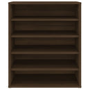 vidaXL barna tölgyszínű szerelt fa cipősszekrény 60 x 35 x 70 cm
