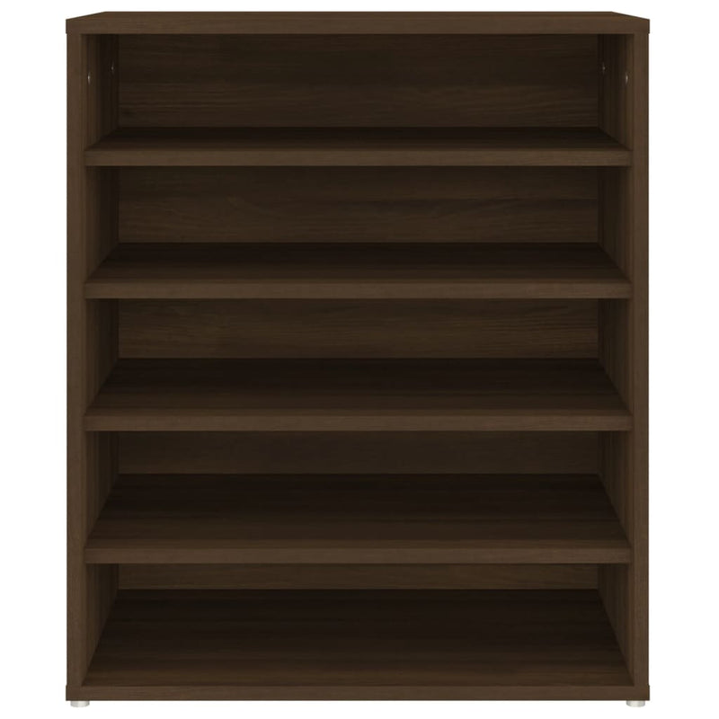 vidaXL barna tölgyszínű szerelt fa cipősszekrény 60 x 35 x 70 cm