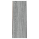 vidaXL szürke sonoma színű szerelt fa cipősszekrény 32 x 35 x 92 cm