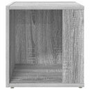 vidaXL szürke sonoma színű szerelt fa kisasztal 33x33x34,5 cm