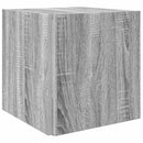 vidaXL szürke sonoma színű szerelt fa kisasztal 33x33x34,5 cm