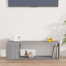 vidaXL szürke sonoma színű szerelt fa TV-szekrény 100x24x32 cm