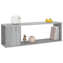vidaXL szürke sonoma színű szerelt fa TV-szekrény 100x24x32 cm