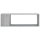 vidaXL szürke sonoma színű szerelt fa TV-szekrény 100x24x32 cm
