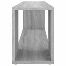 vidaXL szürke sonoma színű szerelt fa TV-szekrény 100x24x32 cm