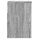 vidaXL szürke sonoma színű cipőtároló pad 60x30x45 cm