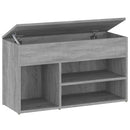 vidaXL szürke sonoma színű cipőtároló pad 80 x 30 x 45 cm