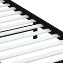 vidaXL fekete tömör fa ágykeret 75 x 190 cm (Small Single)