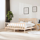 vidaXL tömör fa ágykeret 180 x 200 cm (Super King)