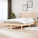 vidaXL tömör fenyőfa ágy matrac nélkül 120 x 190 cm