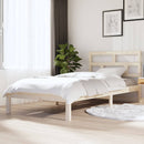 vidaXL tömör fenyőfa ágykeret 90 x 200 cm