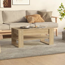 vidaXL sonoma tölgy színű szerelt fa dohányzóasztal 102x55x45 cm