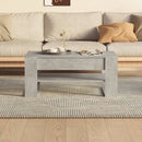vidaXL betonszürke szerelt fa dohányzóasztal 102 x 55 x 45 cm